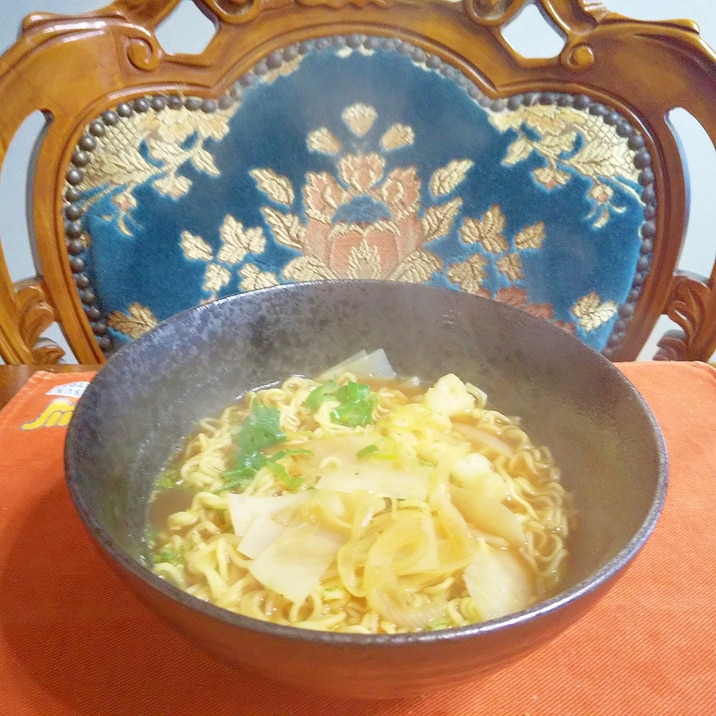 カリフラワーのラーメン